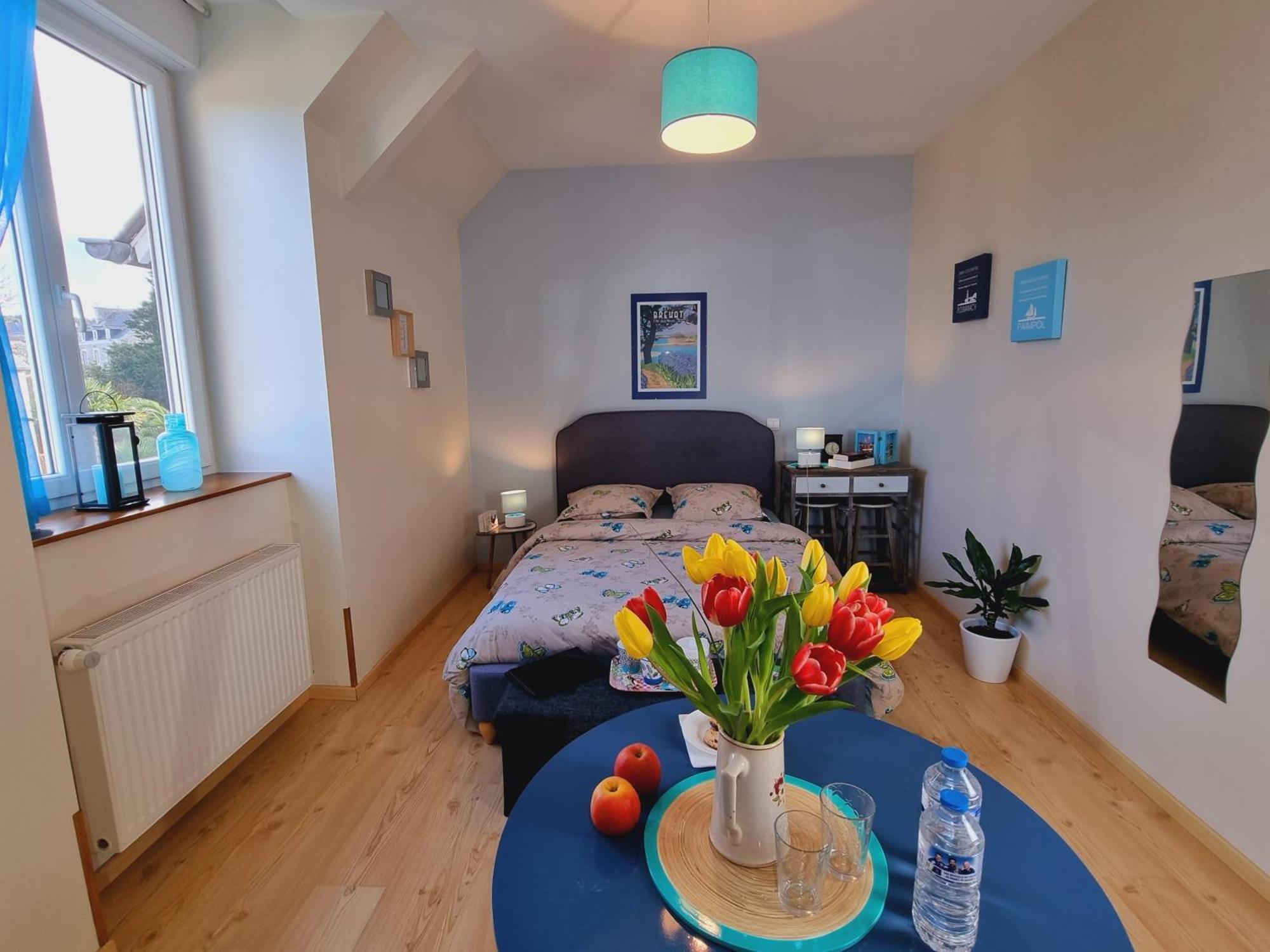 Chambres D'Hotes "Le Clos De La Baie" Paimpol Værelse billede